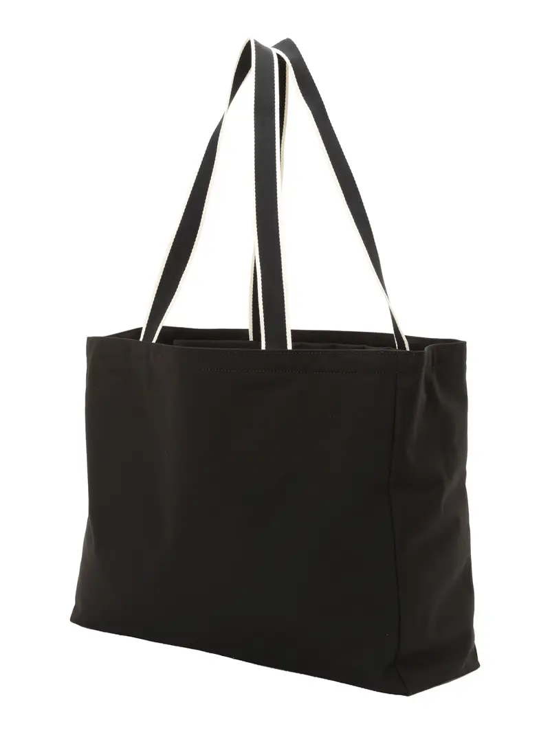 Shopper nero / bianco miniatura 3