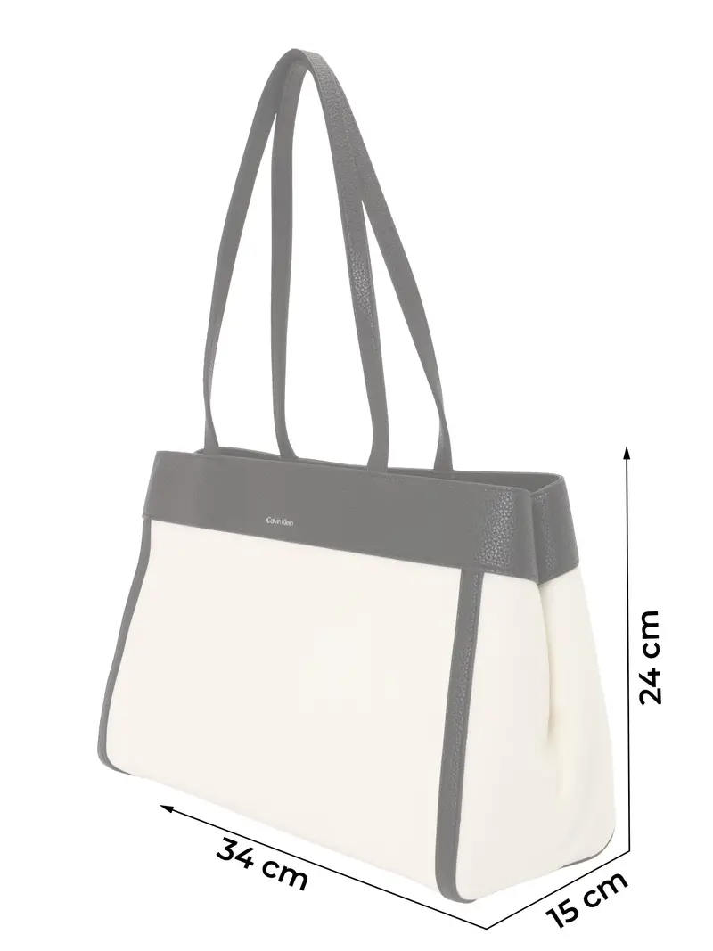 Shopper nero / offwhite miniatura 2