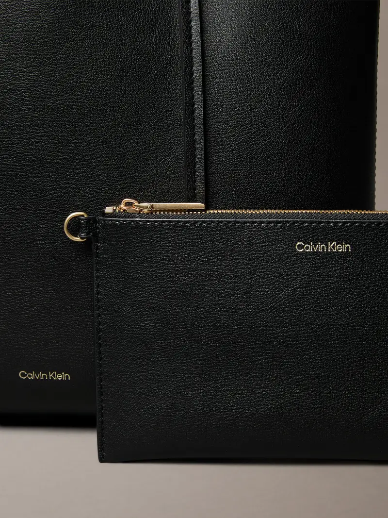 Calvin Klein Shopper  oro / nero miniatura 3