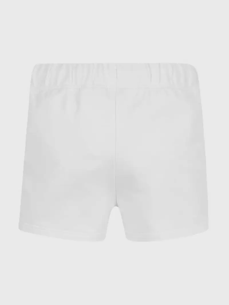 Calvin Klein shorts bianco neonato in cotone logo sul fondo miniatura 2