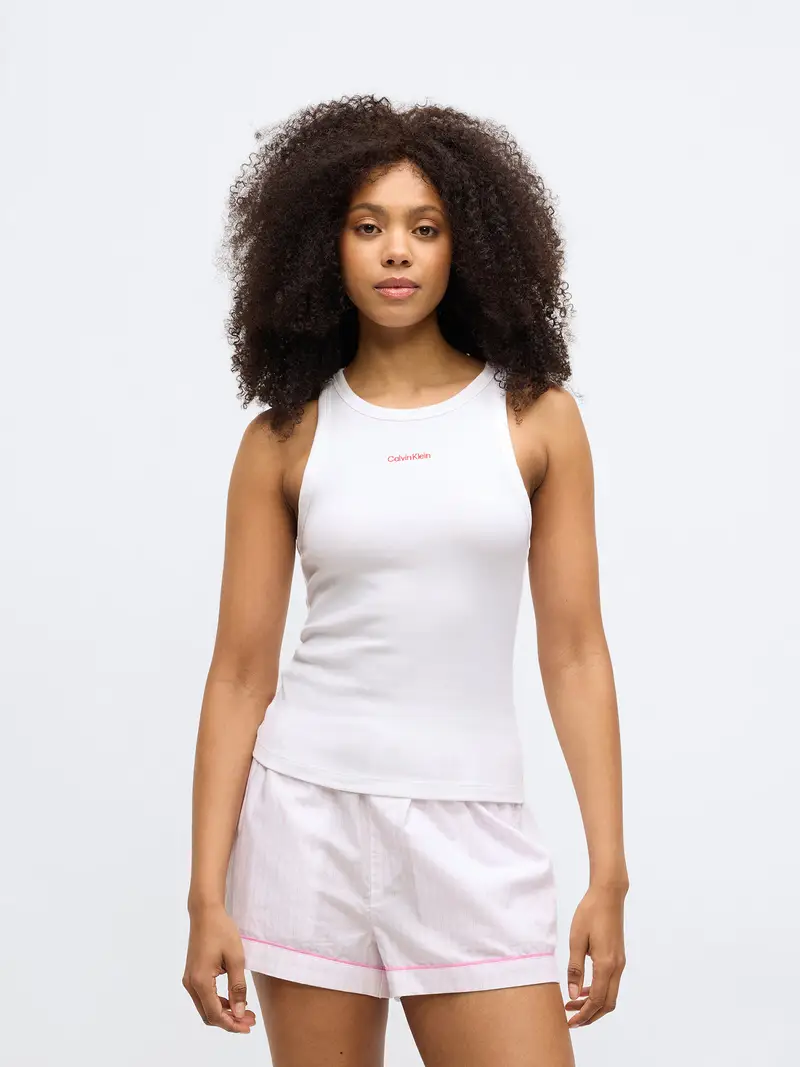 Shorty rosa chiaro / rosso / bianco miniatura 2