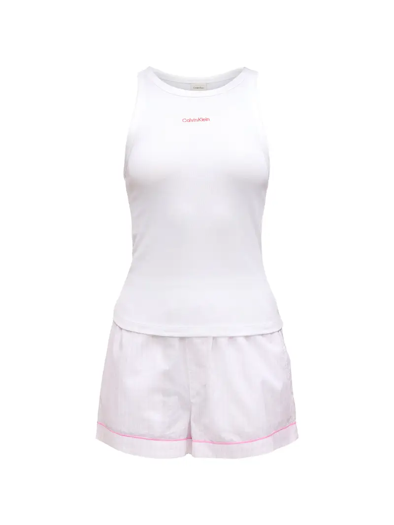 Shorty rosa chiaro / rosso / bianco