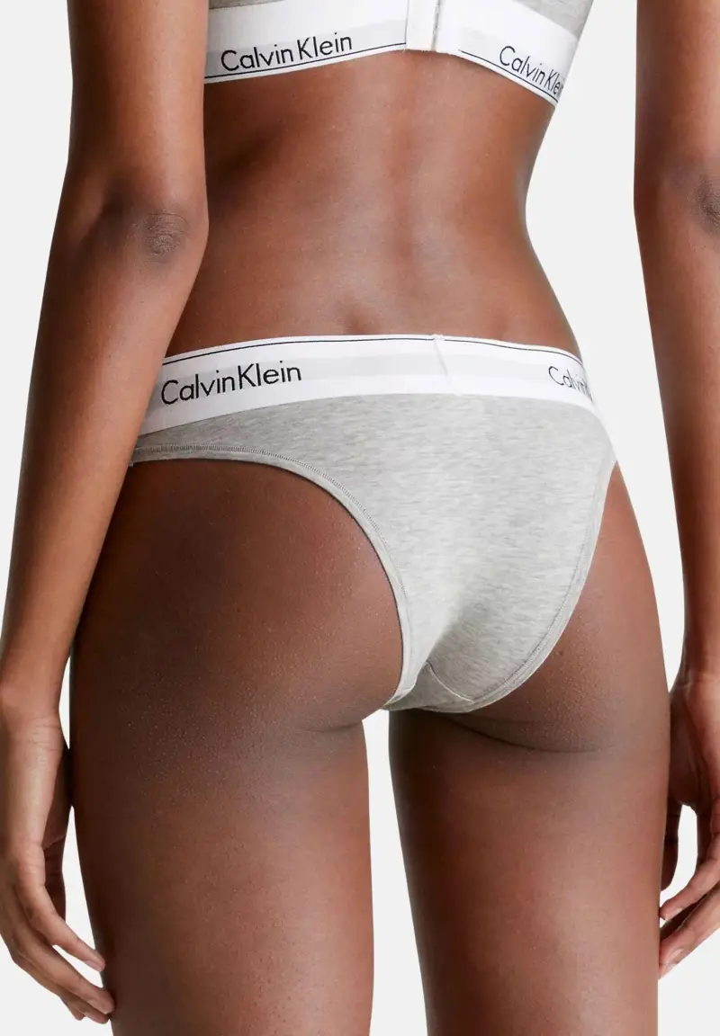 Calvin Klein Slip Donna Grigio 4082693 miniatura 3