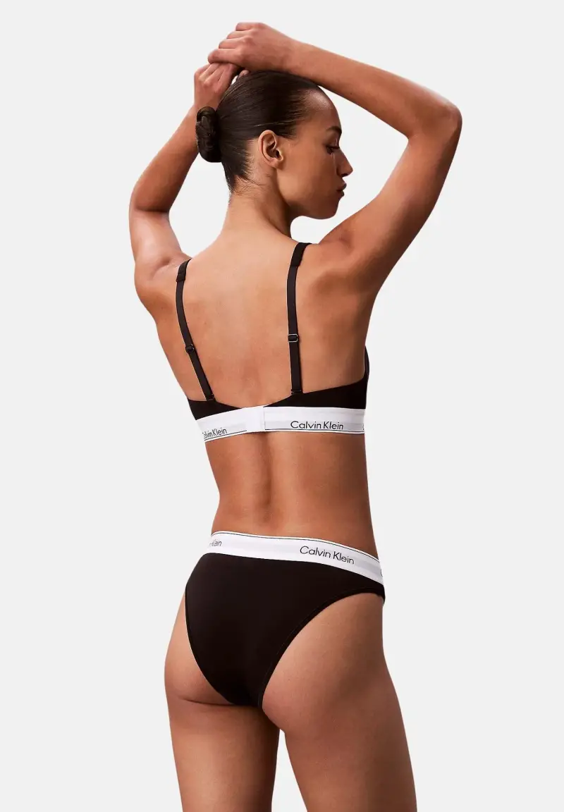 Calvin Klein Slip Donna Nero 2818749 miniatura 2