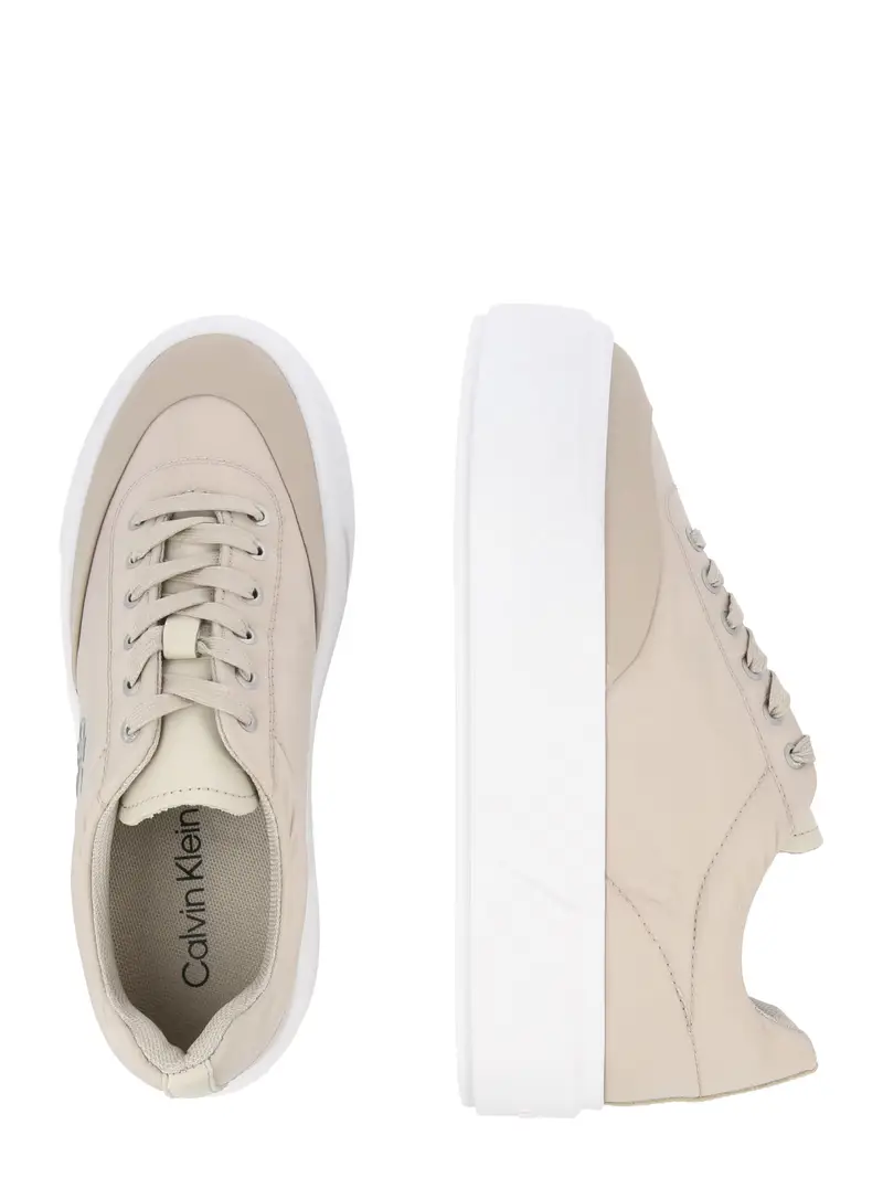 Sneaker bassa beige / beige chiaro miniatura 2