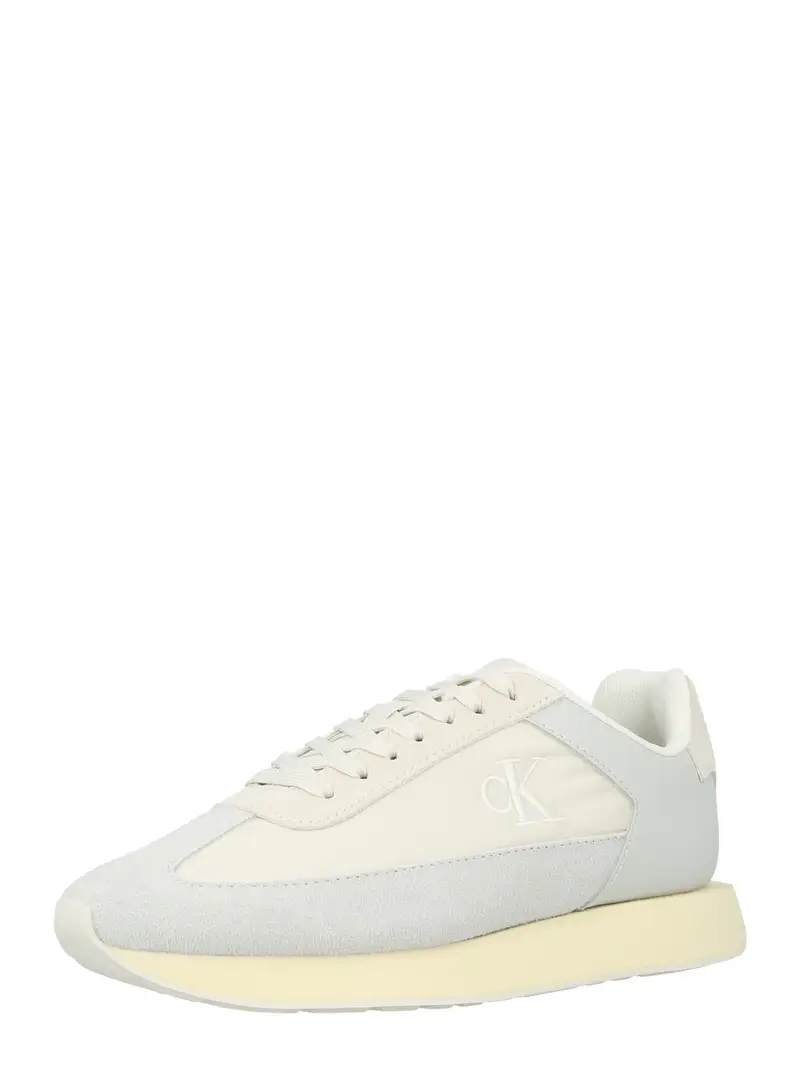 Sneaker bassa beige / grigio chiaro / bianco