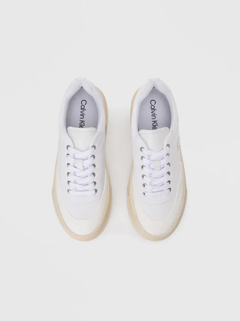 Sneaker bassa bianco miniatura 3