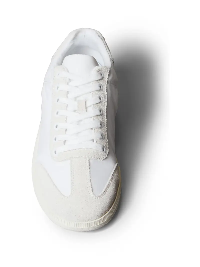 Sneaker bassa bianco / bianco naturale miniatura 2