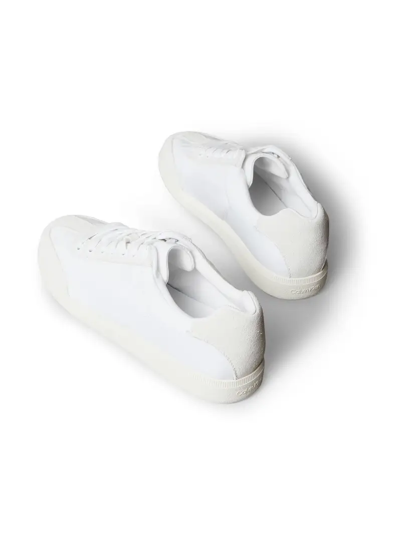 Sneaker bassa bianco / bianco naturale miniatura 3
