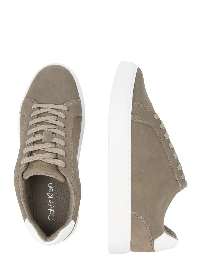 Sneaker bassa cachi / bianco miniatura 2