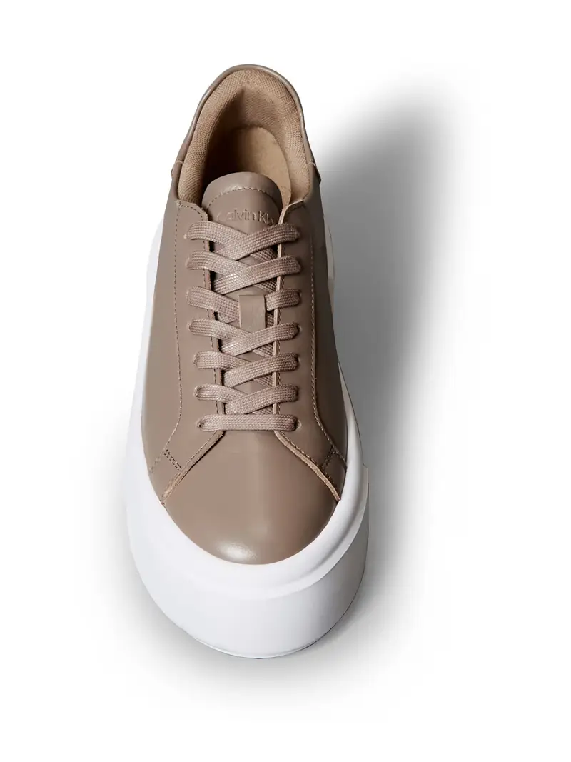 Sneaker bassa camello / talpa miniatura 2