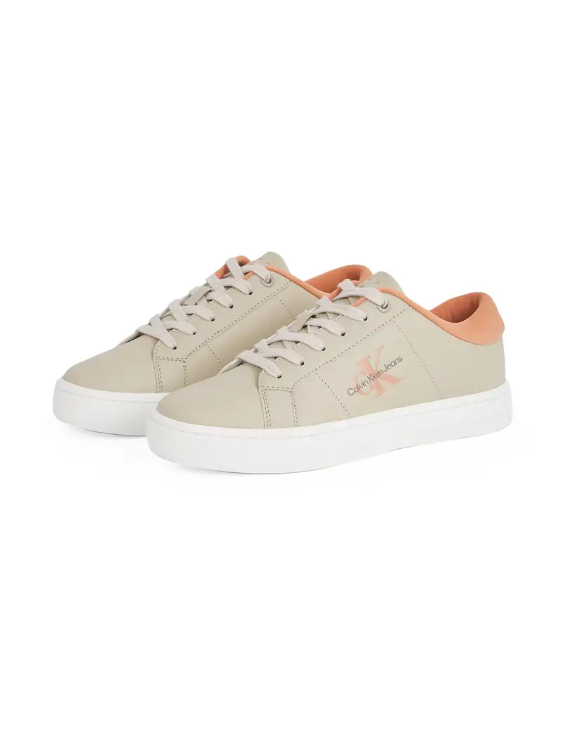 Sneaker bassa Classic beige / pesca miniatura 2