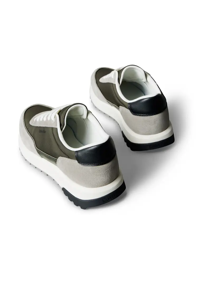 Sneaker bassa grigio / abete / nero miniatura 3