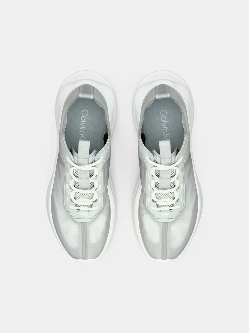 Sneaker bassa grigio / grigio chiaro miniatura 3