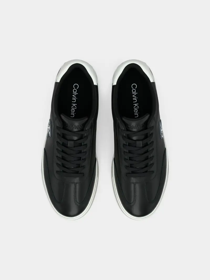 Sneaker bassa grigio scuro / nero / bianco miniatura 3