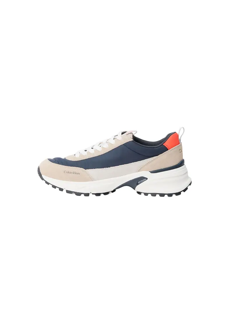 Sneaker bassa navy / talpa / greige