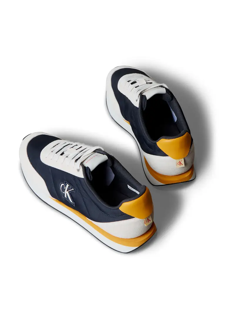 Sneaker bassa 'RETRO RUNNER ESS' navy / bianco miniatura 3