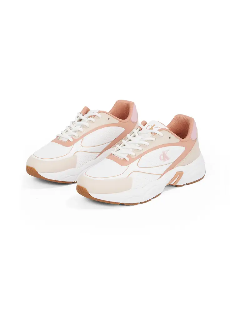 Sneaker bassa RETRO TENNIS corallo / bianco
