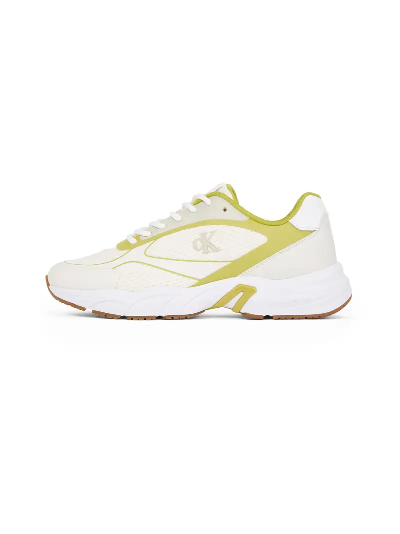 Sneaker bassa RETRO TENNIS mela / bianco miniatura 2