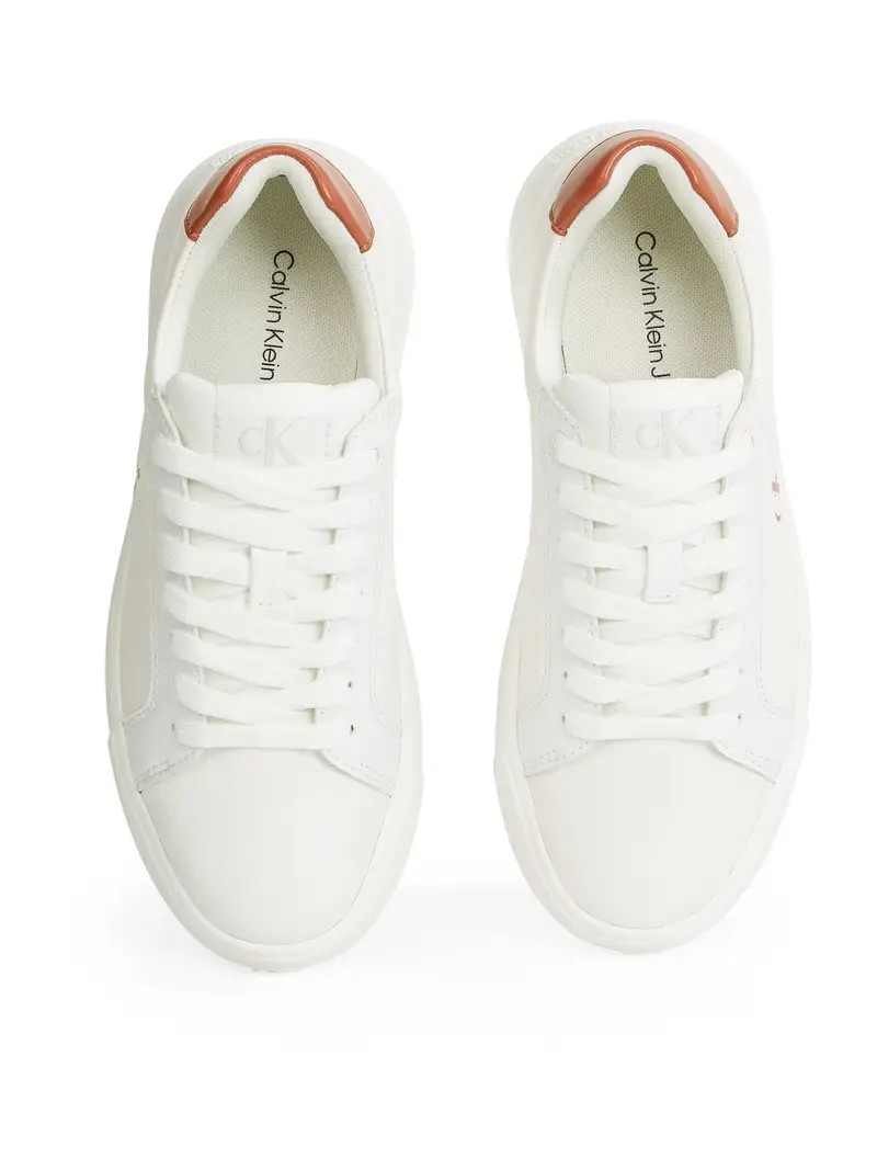 Sneaker bassa ruggine / bianco miniatura 3
