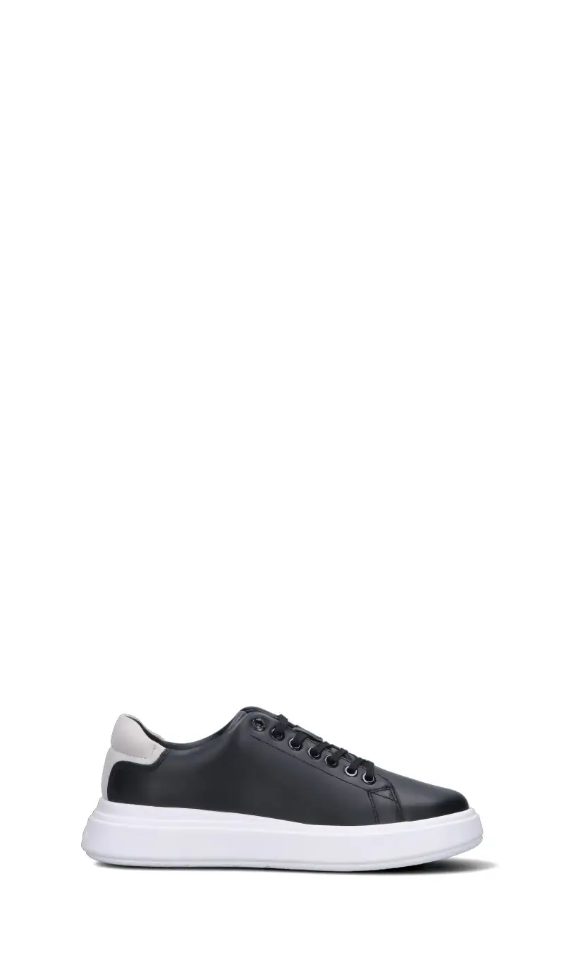 Sneaker donna nera in pelle Vario