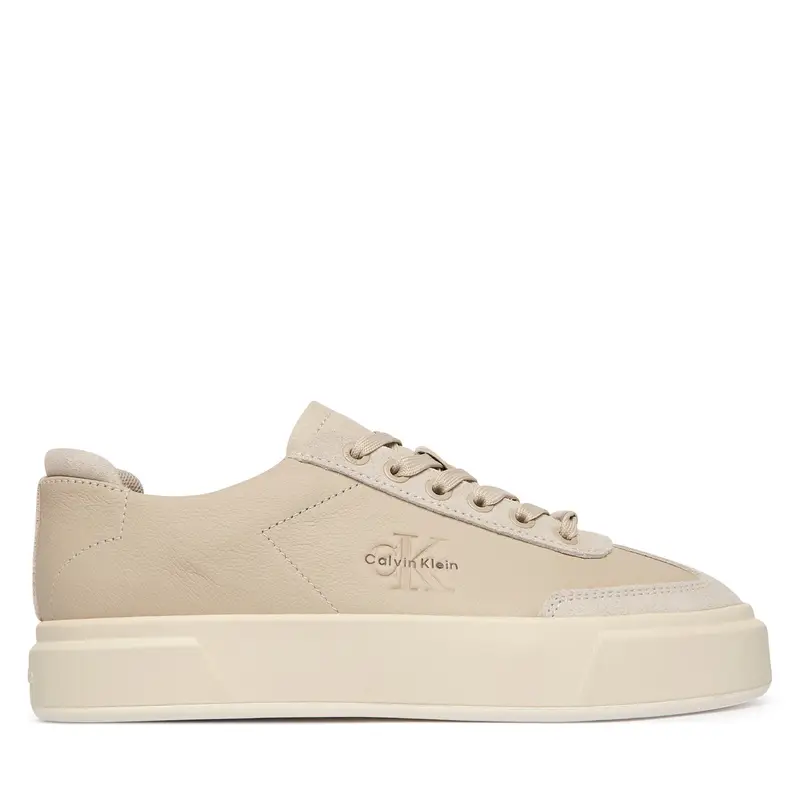 Sneakers Calvin Klein Basket Cups Lup Wt Lth Su HW0HW02984 Beige