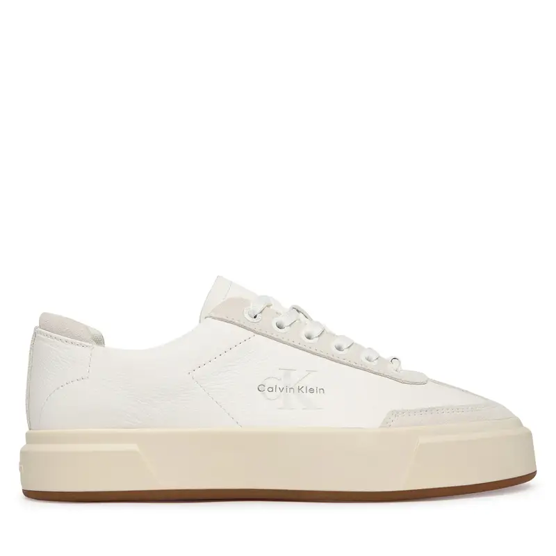 Sneakers Calvin Klein Basket Cups Lup Wt Lth Su HW0HW02984 Bianco