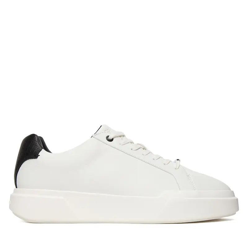 Sneakers Calvin Klein Chunky Cupsole Laceup Clean Lth HM0HM02239 Bianco