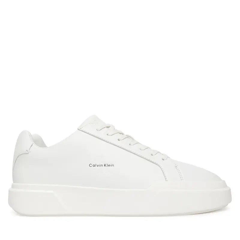 Sneakers Calvin Klein Chunky Cupsole Laceup Lth YM0YM01344 Bianco