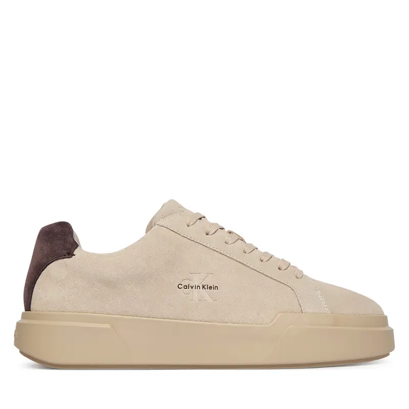 Sneakers Calvin Klein Chunky Cupsole Laceup Su YM0YM01453 Beige