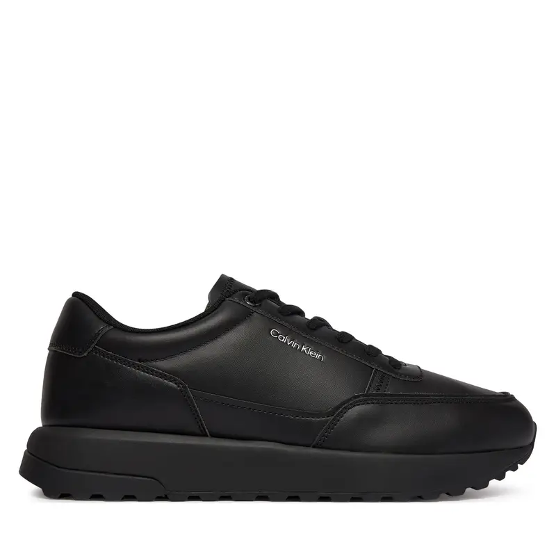 Sneakers Calvin Klein City Runner Laceup Lth HM0HM02146 Nero