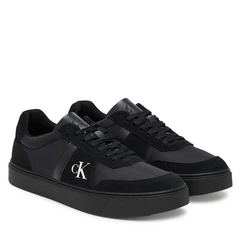 Sneakers Calvin Klein Classic Cups Lace Mix Emb Tongue YM0YM01395 Nero