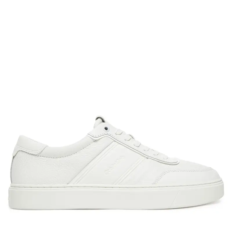 Sneakers Calvin Klein Clean Cup Low Lace Tape HM0HM01898 Bianco