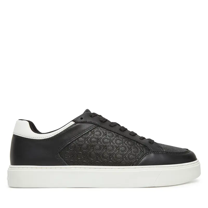 Sneakers Calvin Klein Clean Cup Low Laceup Mono HM0HM01899 Nero