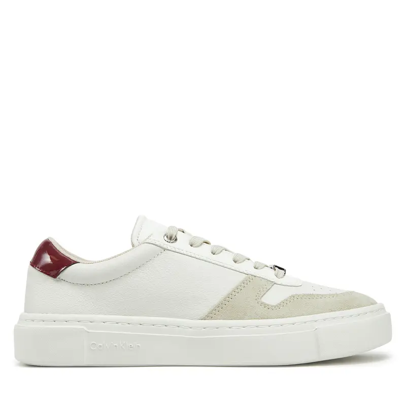 Sneakers Calvin Klein Cupsole Lace Up HW0HW02470 Bianco