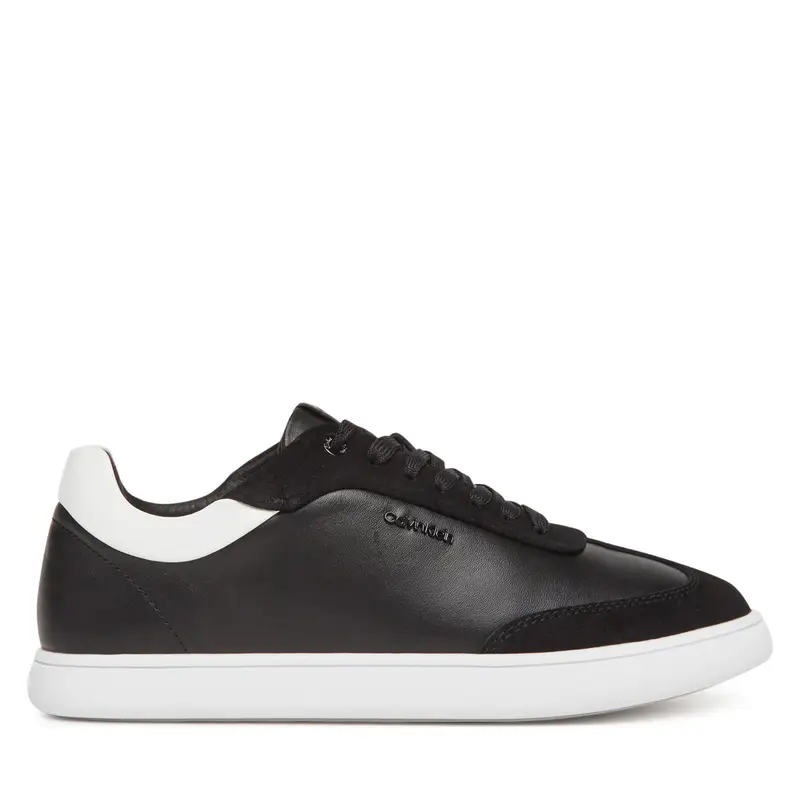 Sneakers Calvin Klein Cupsole Lace Up - Lth Sue Mix HW0HW02435 Nero