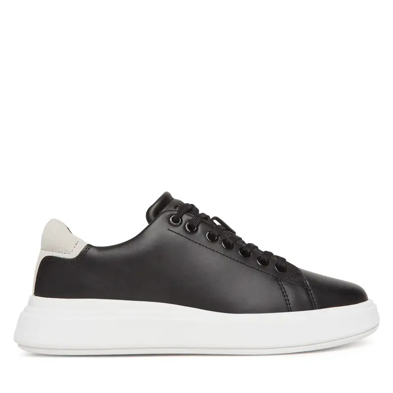 Sneakers Calvin Klein Cupsole Lace Up - Suede Bt HW0HW02404 Nero