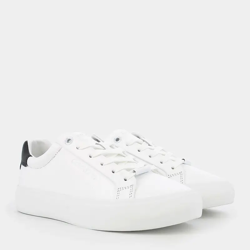 Sneakers Calvin Klein da Donna, bianco miniatura 2