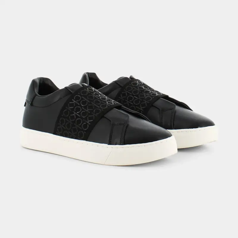 Sneakers Calvin Klein da Donna, nero miniatura 2