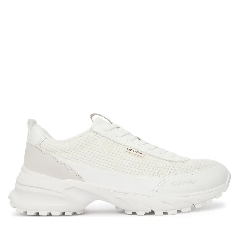 Sneakers Calvin Klein Hike Runner Laceup Mesh HM0HM02240 Bianco