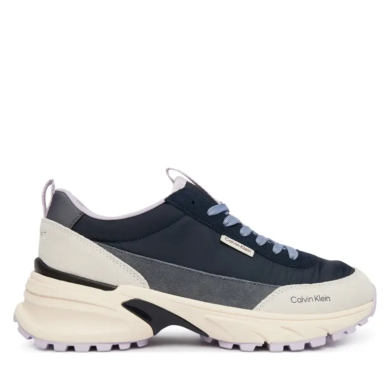 Sneakers Calvin Klein Hike Runner Nylon Mix HW0HW03279 Blu