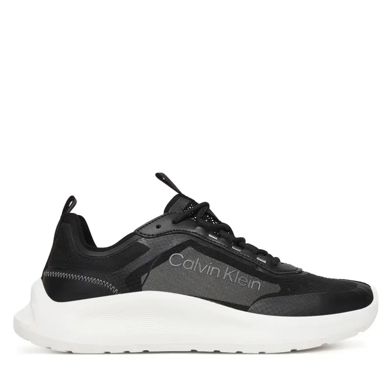 Sneakers Calvin Klein Light Eva Run Lup Transp Ripst HW0HW02998 Nero