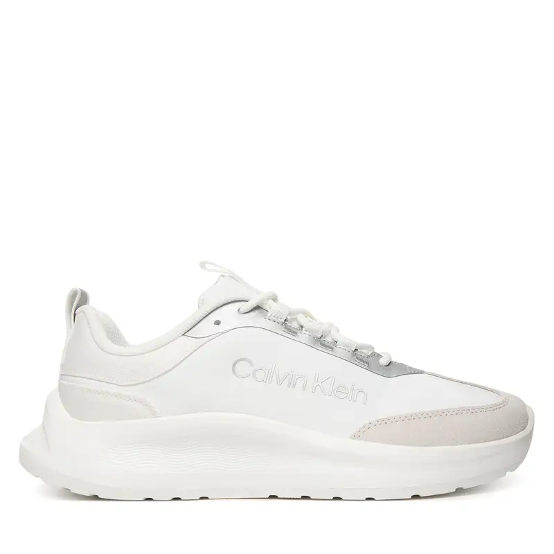 Sneakers Calvin Klein Light Eva Runner Nyl-Sue HW0HW03149 Bianco