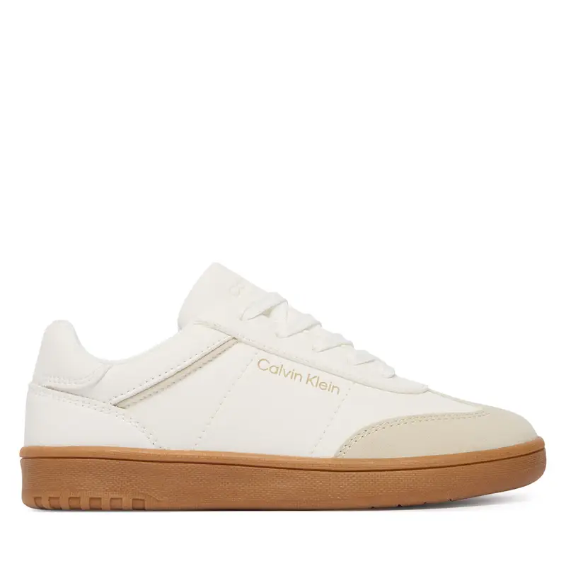 Sneakers Calvin Klein Low Cut Lace-Up Sneaker V3X9-83159-1269 S Bianco