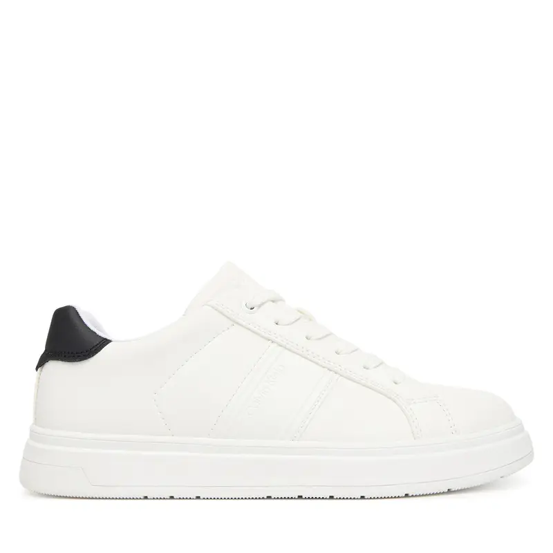 Sneakers Calvin Klein Low Cut Lace-Up V3X9-83293-1355 D Bianco