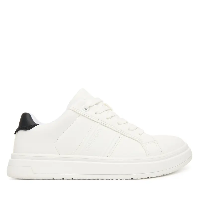 Sneakers Calvin Klein Low Cut Lace-Up V3X9-83293-1355 S Bianco