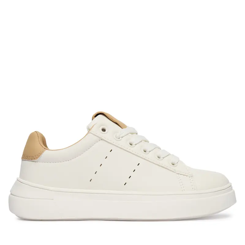 Sneakers Calvin Klein Low Cut Lace-Up V3X9-83301-1355A M Bianco