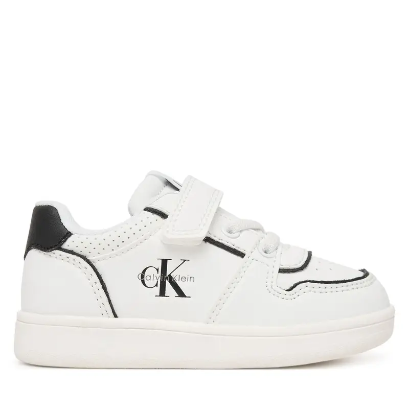 Sneakers Calvin Klein Low Cut Lace-Up/Velcro V1X9-83278-1355 M Bianco