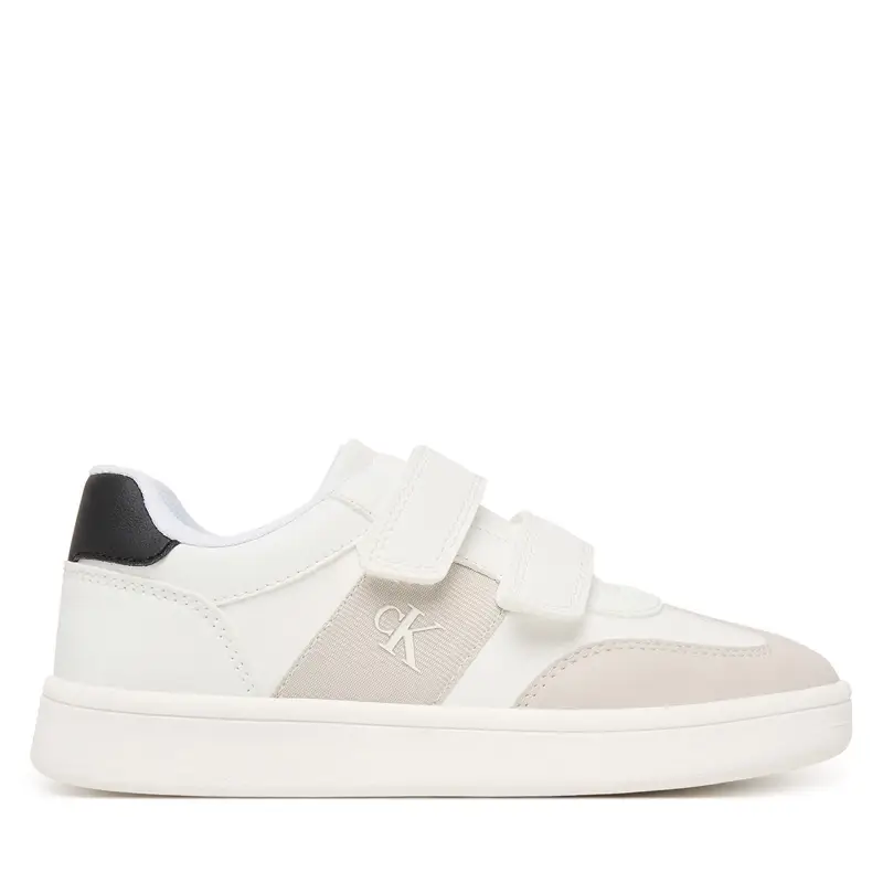 Sneakers Calvin Klein Low Cut Velcro V1X9-83277-1269 S Bianco