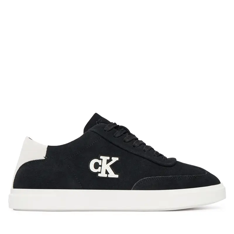 Sneakers Calvin Klein Low Pro Cups Wt Suede Mg HW0HW03144 Nero